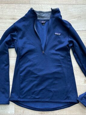 Patagonia Navy Half-Zip Pullover Patagonia Women’s R1® Daily Zip-Neck Fleece